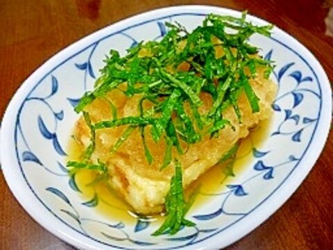 冷た～い　揚げだし豆腐